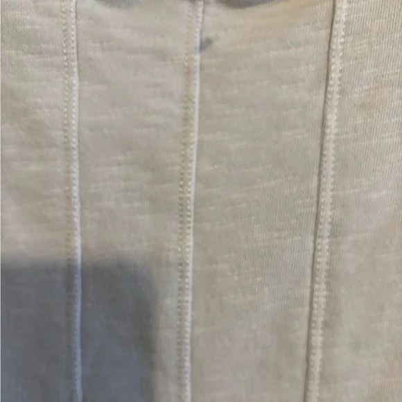 Pilcro Pastel Blue Pleated Crewneck Sweatshirt - Picture 7 of 7